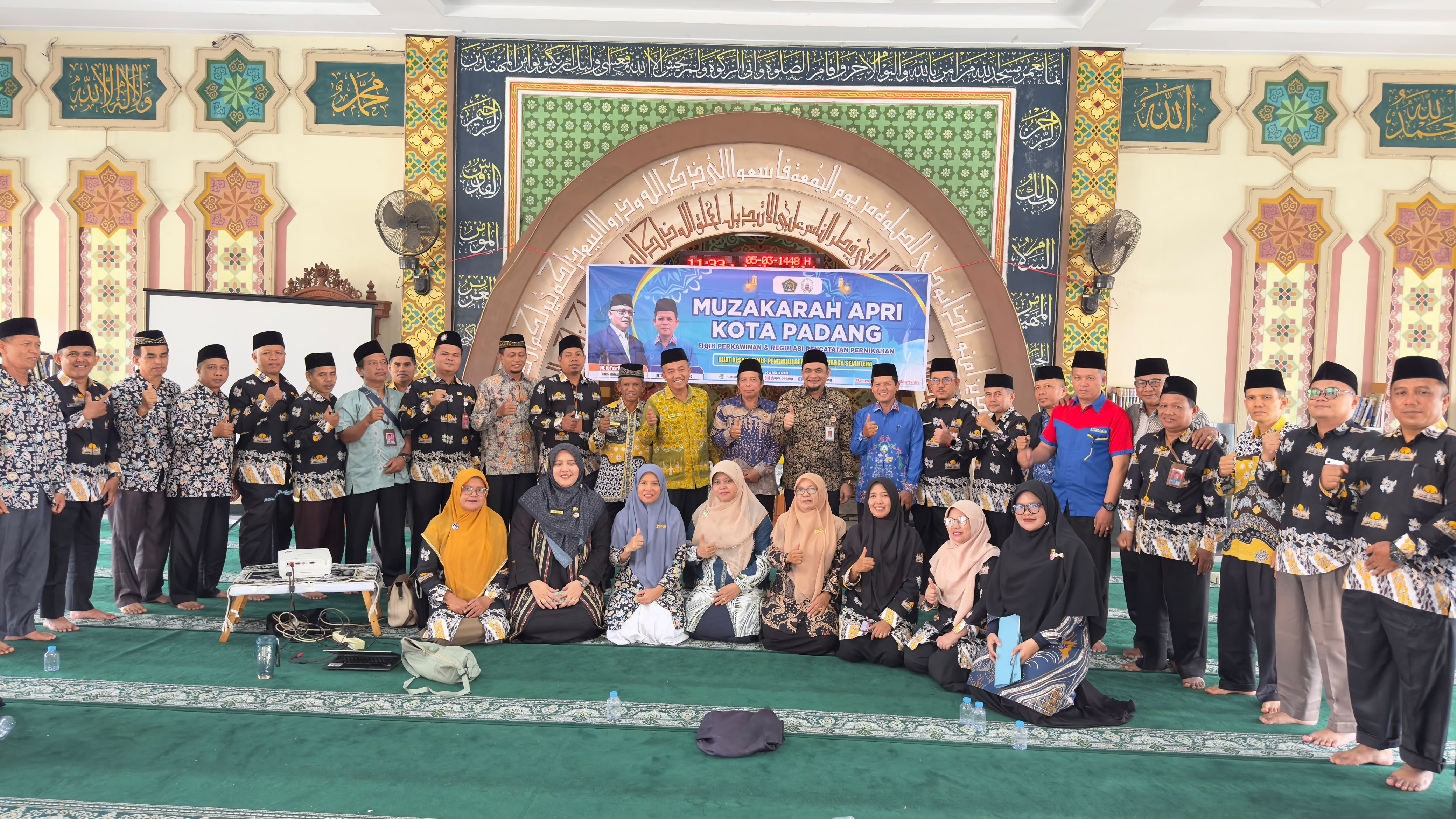 Hadirkan Kadis P3AP2KB Kota Padang sebagai Pemateri Utama; Muzakarah APRI Kota Padang Sesi 6 Sukses