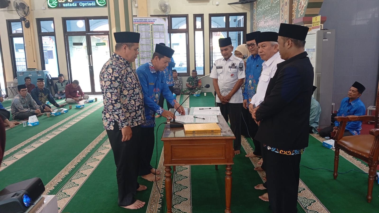 APRI Kota Padang dan IPARI Kota Padang Tandatangani Nota Kesepakatan Layanan Konsultasi Keagamaan dan Keluarga Berbasis Masjid