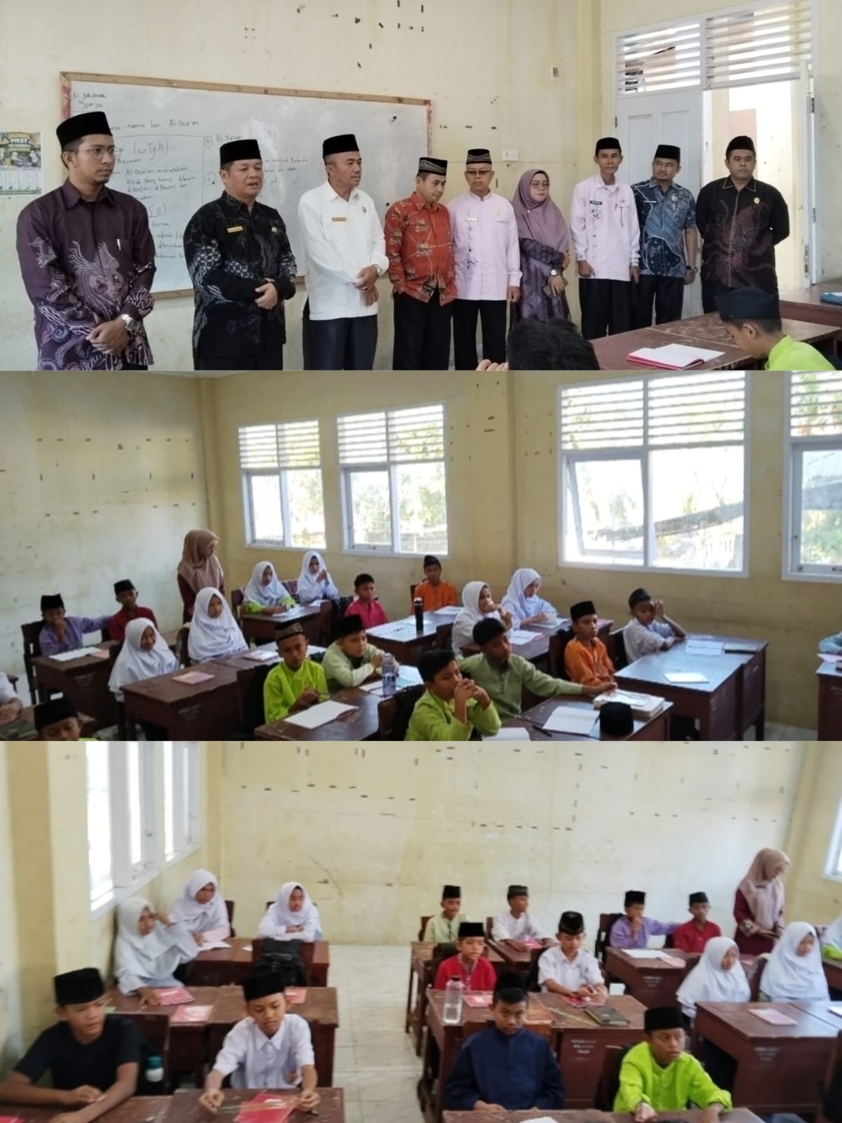 BRUS KUA Lubuk Kilangan di MTs Luki: Penghulu Tekankan Tiga Kunci Sukses bagi Pelajar
