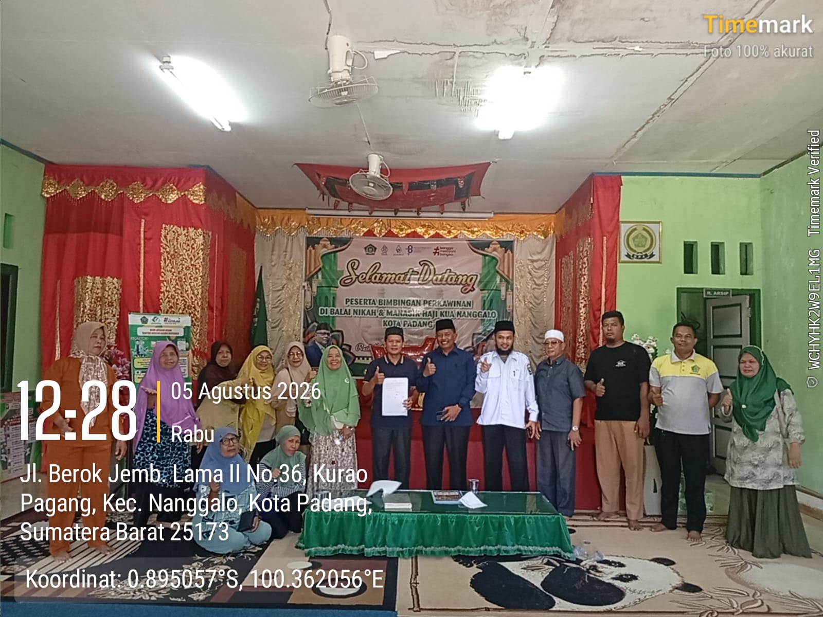 KUA Nanggalo Sukses Mediasi Konflik Pengurus dan Jemaah Masjid Raya Taqwa Kurao