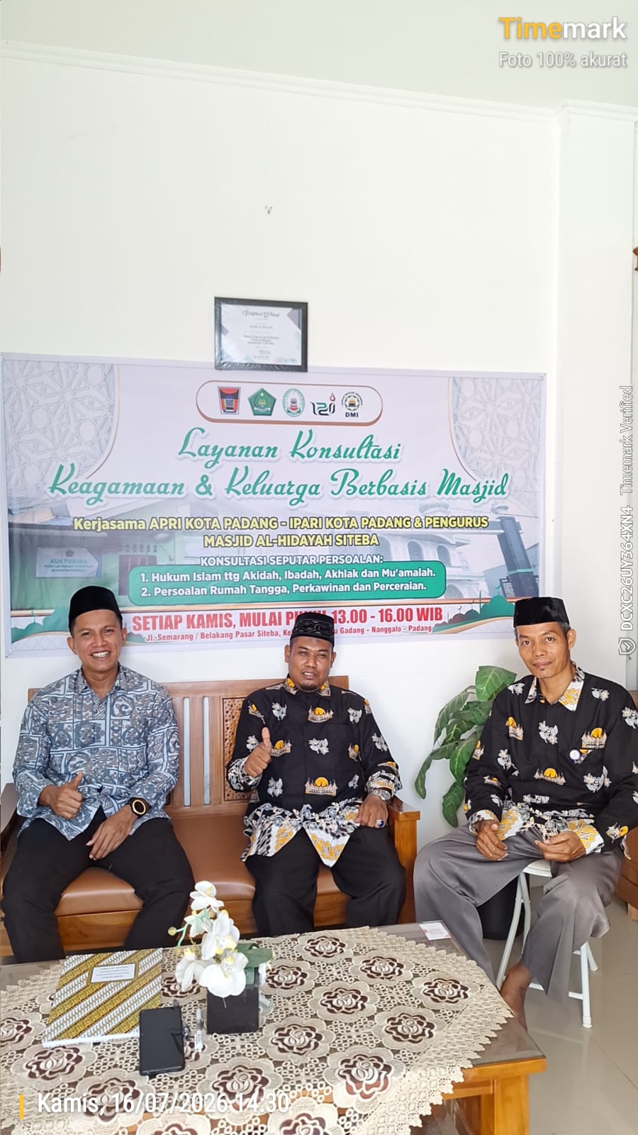 APRI Kota Padang, Ikatan Penyuluh Agama Republik Indonesia (IPARI) Kota Padang, serta pengurus masjid besar kecamatan di seluruh Kota Padang Bentuk Kolaborasi Strategis