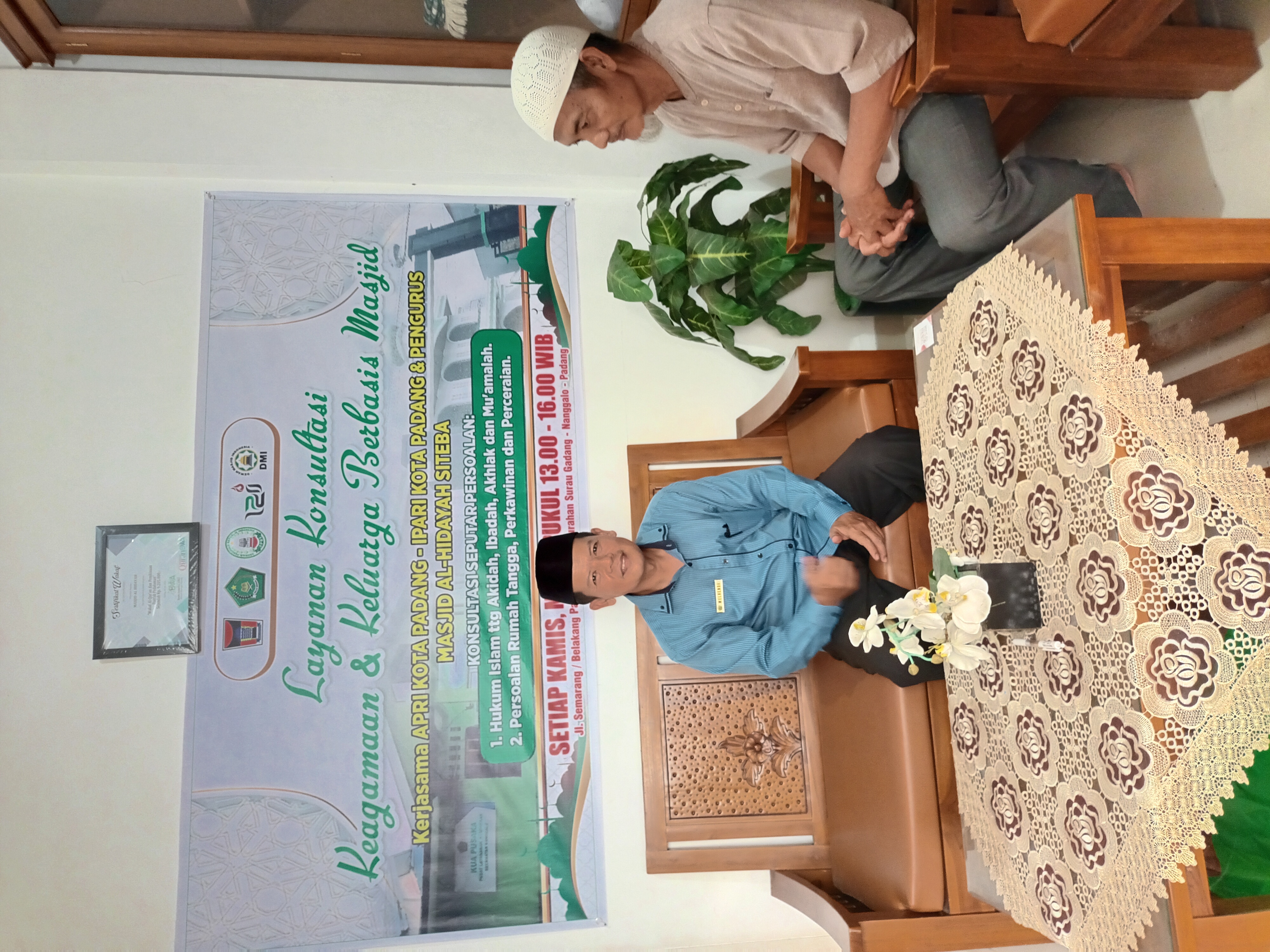 Perkuat Ketahanan Keluarga di Kota Padang, APRI Kota Padang menggandeng IPARI Kota Padang dan DKM Masjid Buka Layanan Konsultasi Keagamaan dan Keluarga Berbasis Masjid di Kota Padang