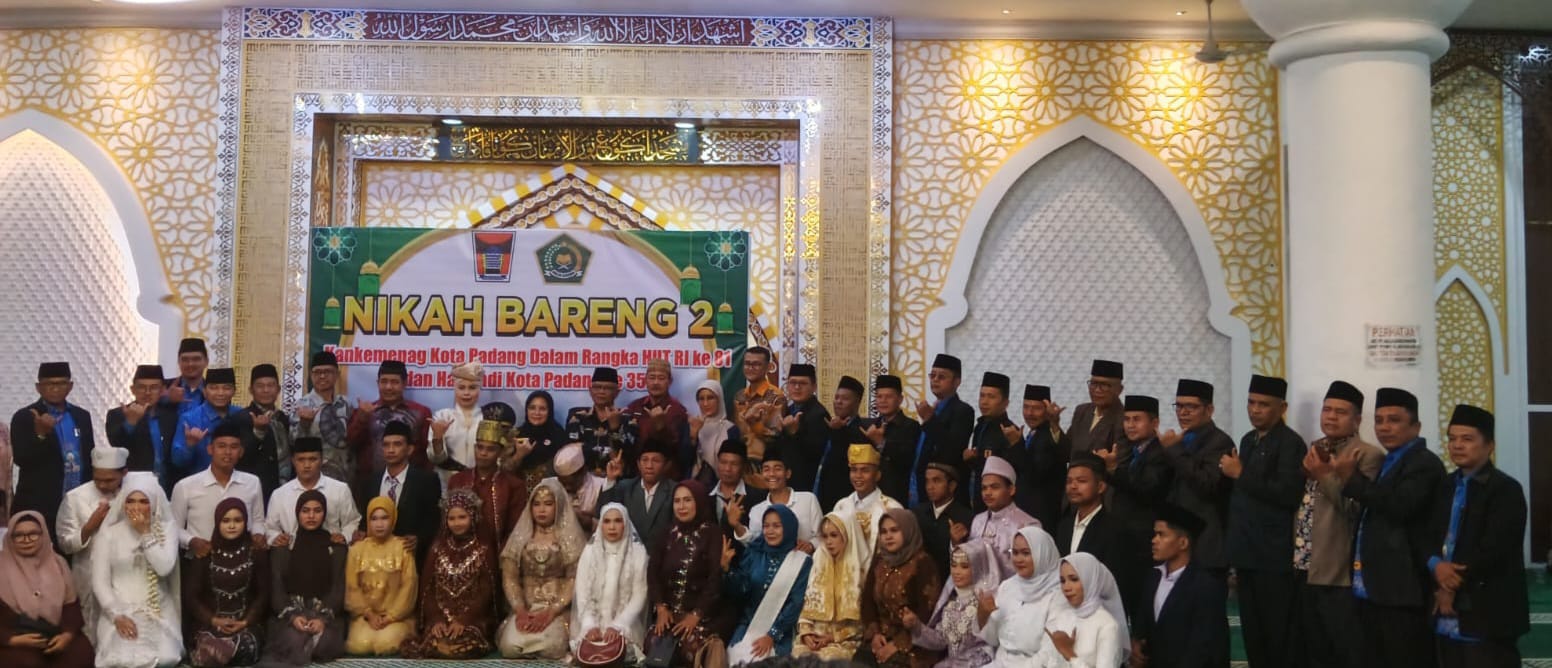 Nikah Bareng Ke-2 Dorong Kesadaran Masyarakat Pentingnya Pernikahan Tercatat